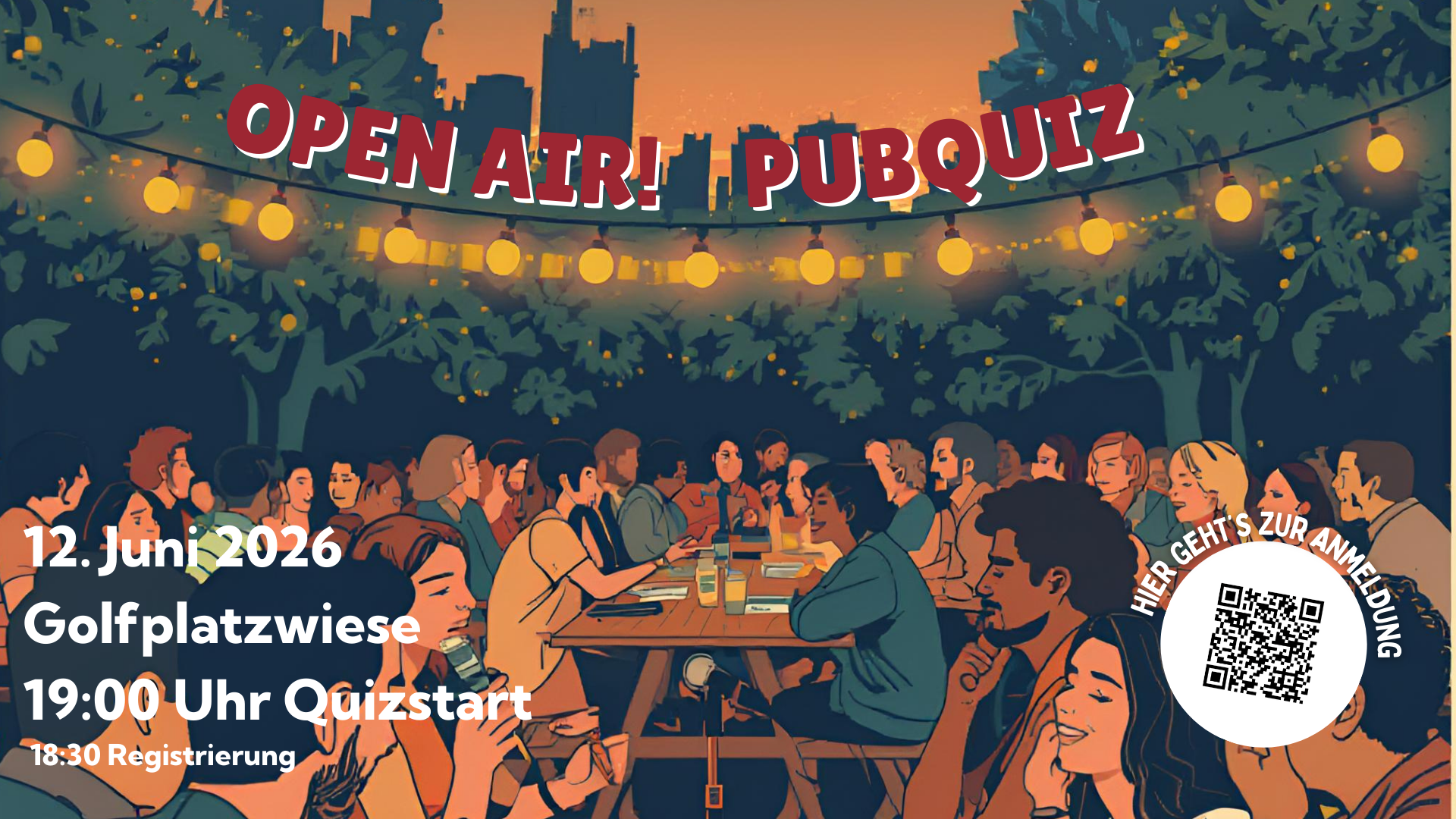 Puchenauer OpenAir Pubquiz am 12.6. um 19:00 Uhr auf der Golfplatzwiese